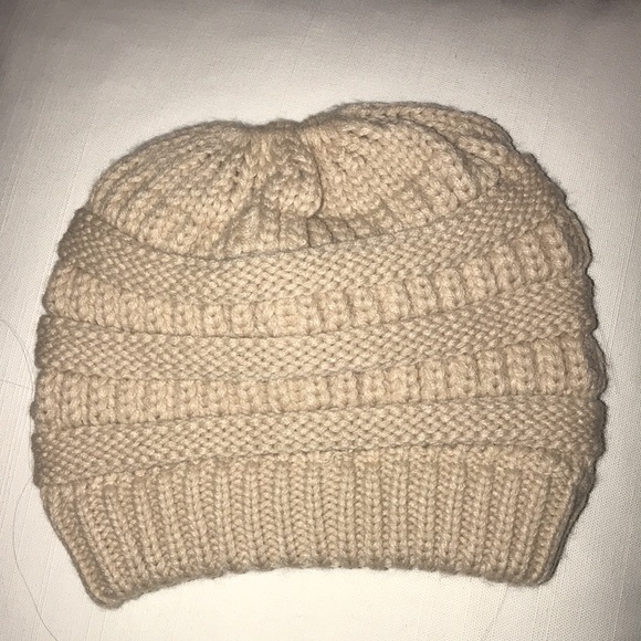 🎉Now available. Cute toboggan for ponytails! - Picture 2 of 2